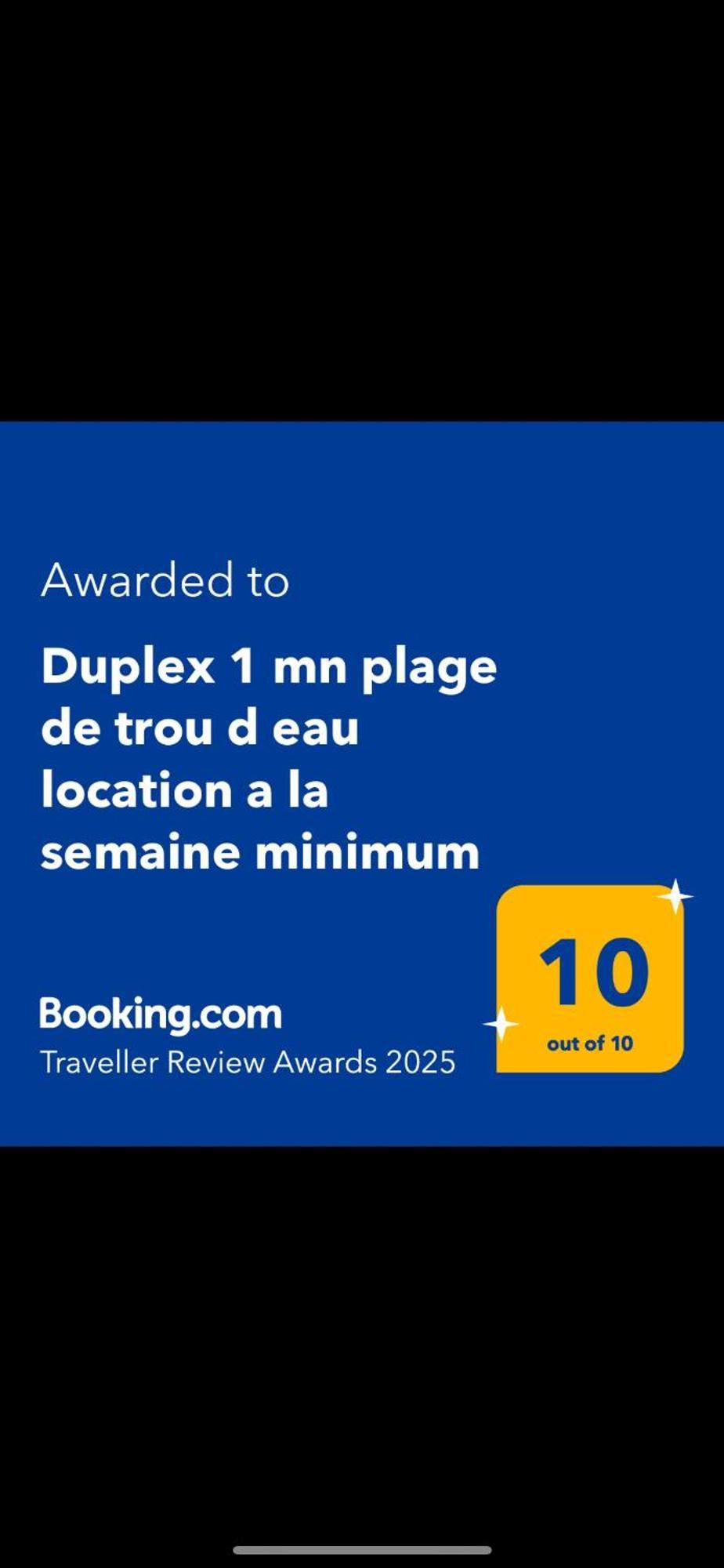 Duplex 1 Mn Plage De Trou D Eau Location A La Semaine Minimum 라 살린 레 뱅 외부 사진